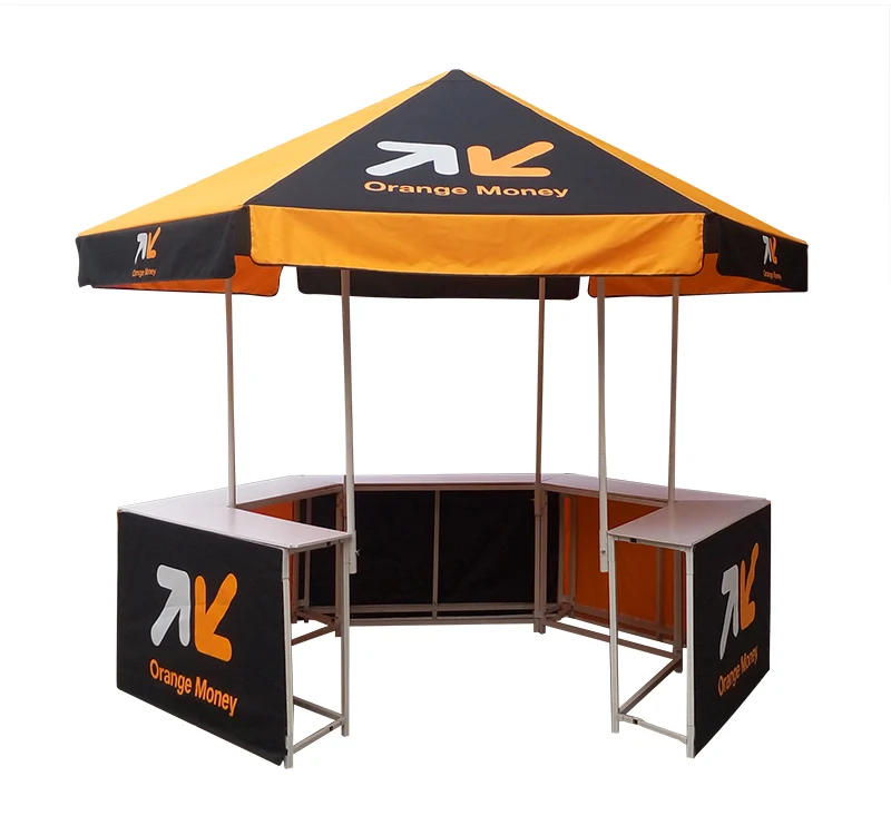 

advertising promotion outdoor counter exhibition booth 3x3 dome tent for event, Customized color