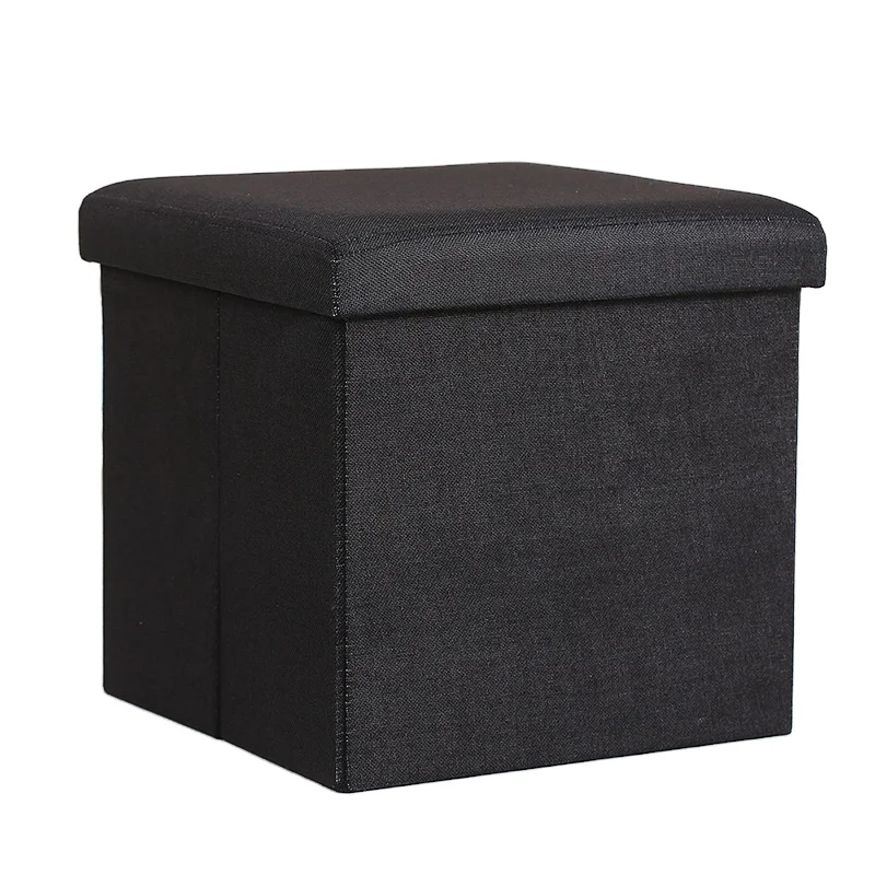 

Highest Level Production folding stool storage stool storage toys storage clothes stool, Brown,grey, black, red, customized