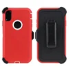 Wholesale Luxury Custom Multi Layer Armor Defender Mobile Phone Case Cover With Belt Clip For IPhone XR f305