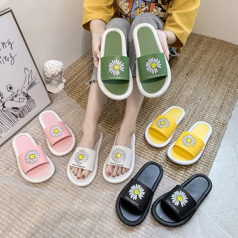 

Wholesale Fashion Indoor Womens Slippers Sandals Multi-color Womens Home Bathroom Soft Sandals