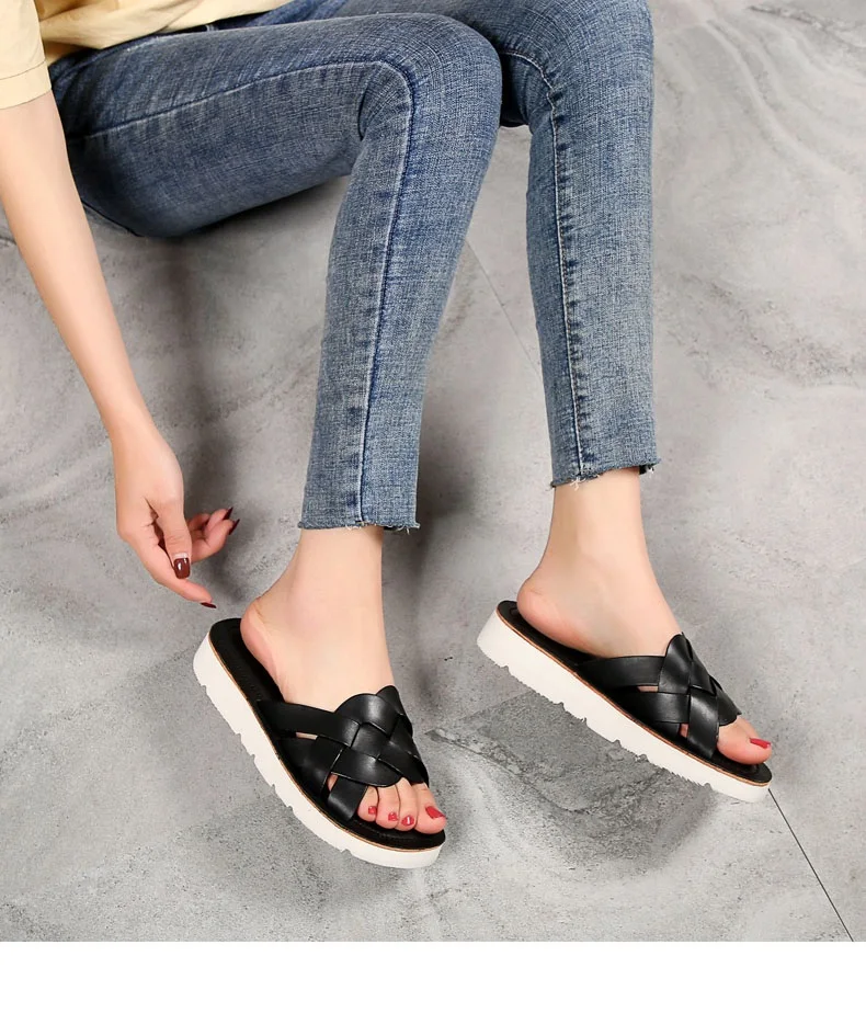 Latest Design Sandals For Women Good Quality Fashion Ladies Shoes Flat