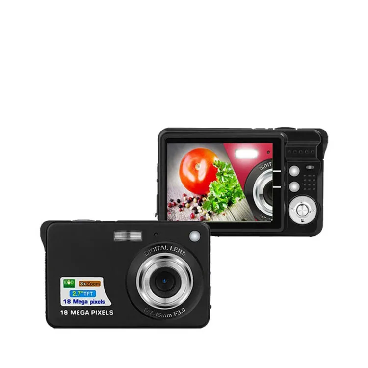 

2.7 inch 18 Megapixel 8X Zoom HD Kids Digital Video Camera Card-type Automatic Camera for Children