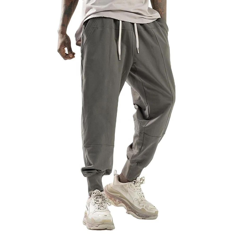 

Custom men jogging polyester sweat chinos long utility cargo gym trainn corduroy hiking nylon sweat men's jogger pants