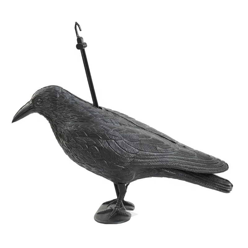 

Full body black plastic crows with feet and stake shooting hunting, According to requirment