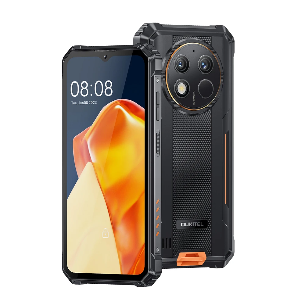 

OUKITE WP28 Rugged Smartphone 6.52 inch 10600mAh 8GB+256GB Android13 Mobile Phone 48MP Camera Cell Phone Oukitel WP28