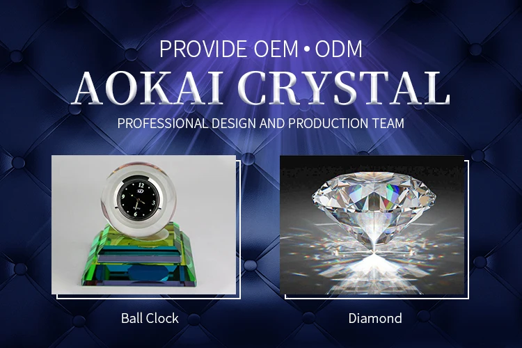 Hot Sale Wedding Favors Desktop Decoration Diamond Shape Sublimation