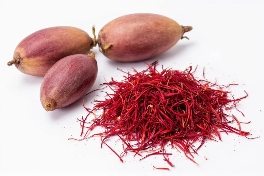 Proper saffron storage containers showing airtight glass jars in dark cabinet