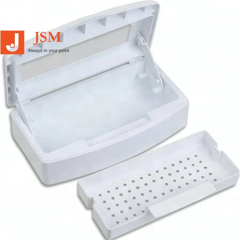 

Professional Sterilizing Tray Sterilizer For Nail Art Disinfection Box For Steel Metal Nipper Tweezers Equipment Cleaner