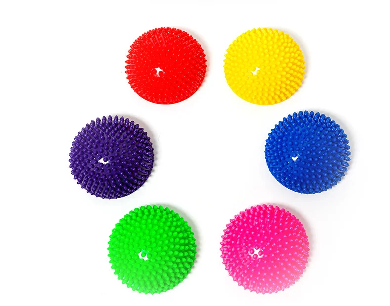 Foot Massage Spiky Half Ball Balance Exercise Pods For Deep Tissue Foot
