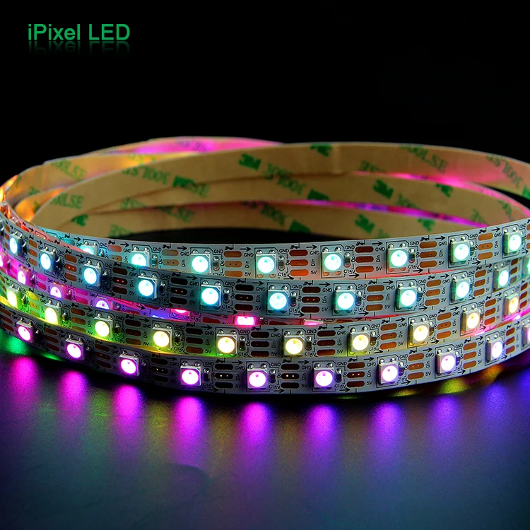 2812b led digital strip, 60 pixel led strip ws2812 rgb set wasserdicht