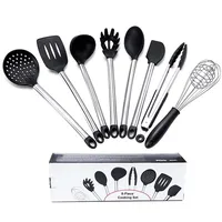 

8 pieces BPA Free Silicone Kitchen Utensils Cooking Accessories Tools Set