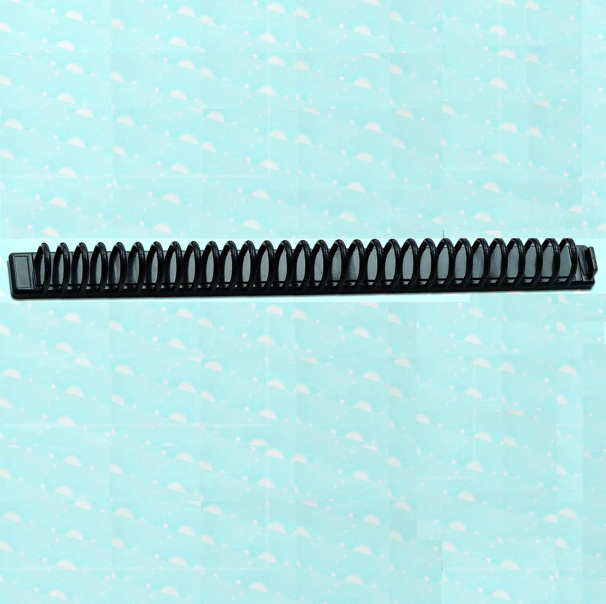 
Custom Different Size of 30 Hole Plastic Spiral Ring Binder Mechanism Clip For Organizer Planner Notebook 
