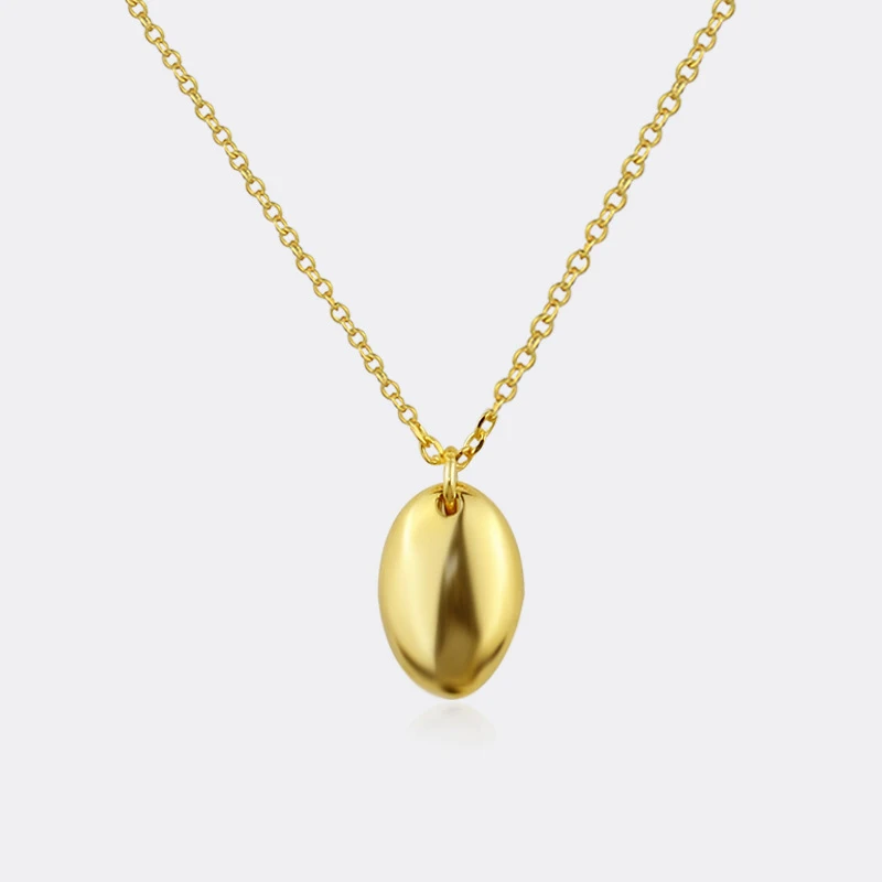 

ENSHIR Wholesale Fashion Gold Silver Color Conch Shell Necklace For Women Pendant Necklace, Picture shows