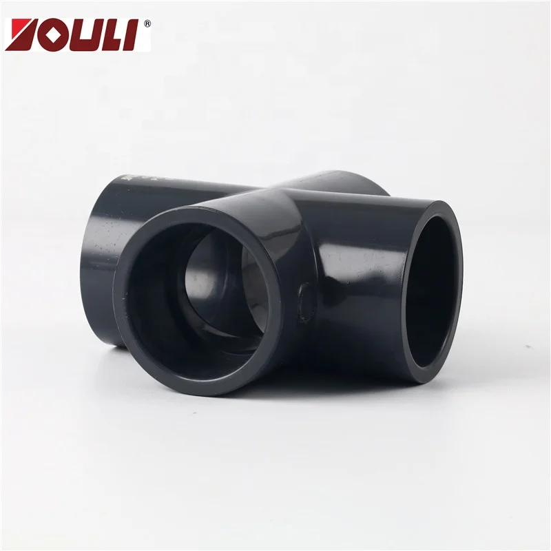 
PVC Cross Socket Sch80 4-way UPVC Corss pipe fitting available in DIN & ASTM standard 