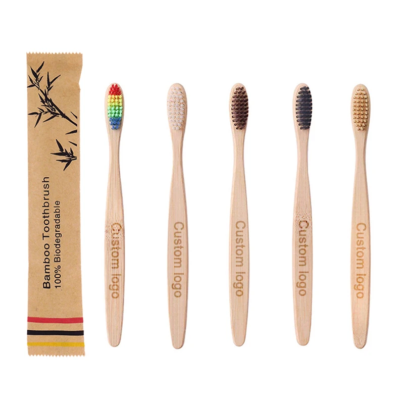 

CE Certificate Cheap Custom Logo Wood Tooth Brush Bamboo Tooth Brush Bamboo Toothbrush Wooden Toothbrush Logo, White, gray, brown, black, color ect.