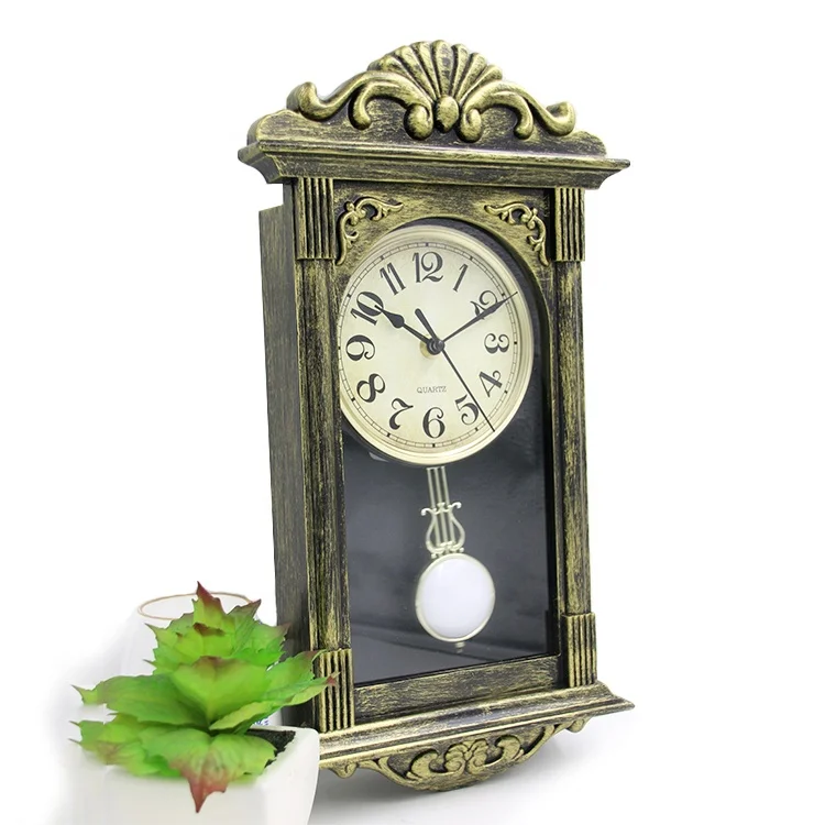 
antique pendulum wall clock 