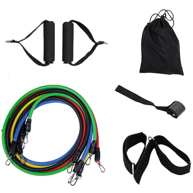 

Pull Up Assist Body 11 Pack Exercise Resistance Band, Green, yellow, blue, black, red