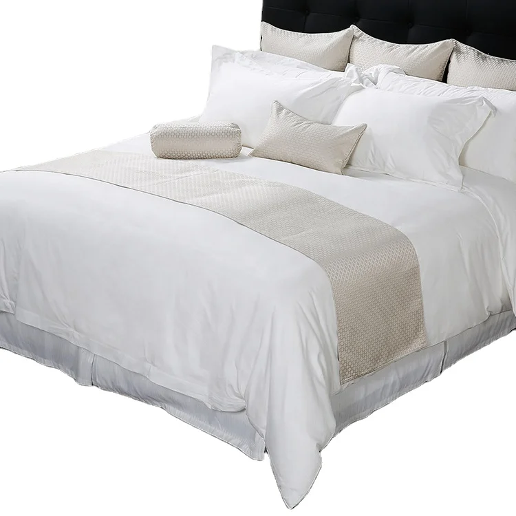 

300 400 1000 TC Manufacture Luxury hotel Bedding Sets Linen Sheet Bed Sheet 100 Cotton bed sheets king size cotton