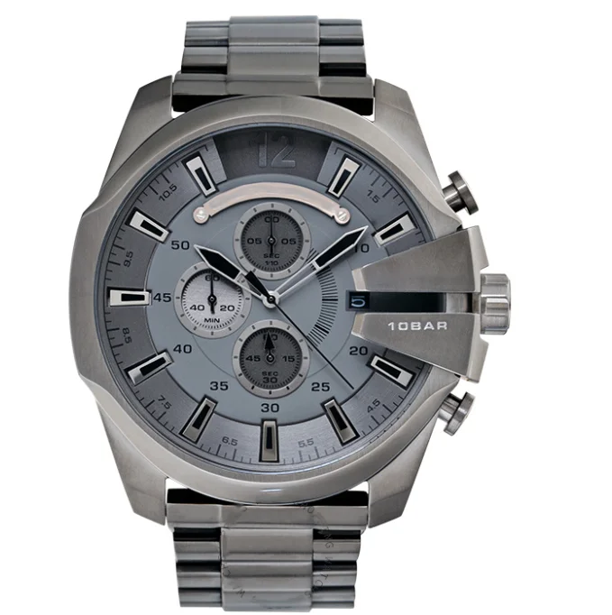 

Manufacturer Wholesale Chronograph Quartz Grey Dial Gunmetal Men's Watch