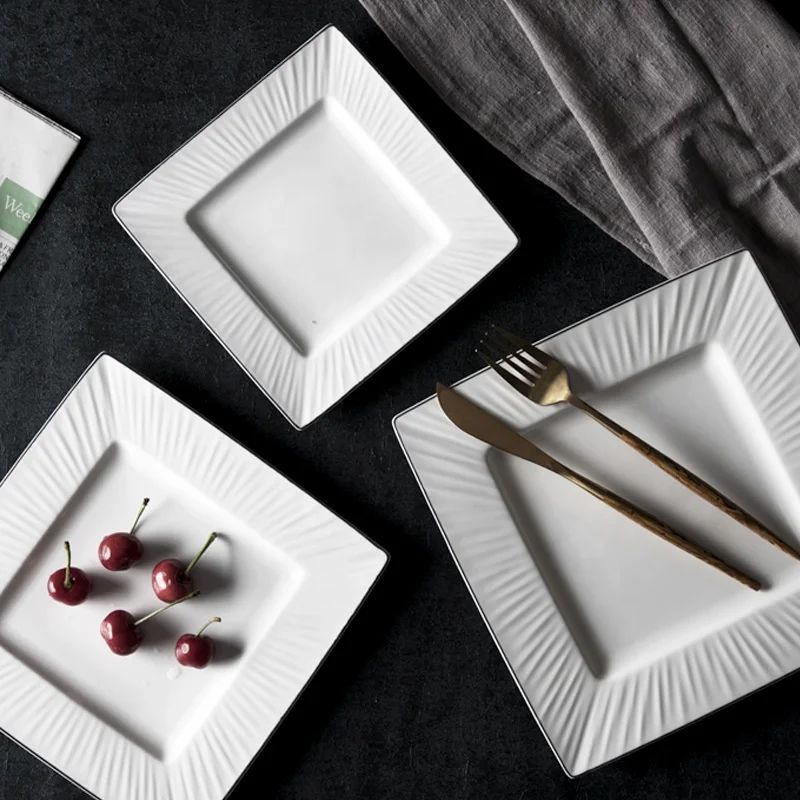 

Wholesale Bone China Dinner Plate Sets Dinnerware Set Luxury Porcelain Plates