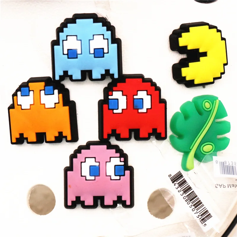 

Designer New Soft PVC Cartoon Gluttonous Snake Croc Clog Shoe Charm, Customized