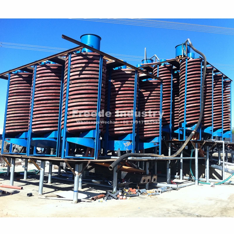 
Gold Washing Economical Ilmenite Spiral Chute with low price 