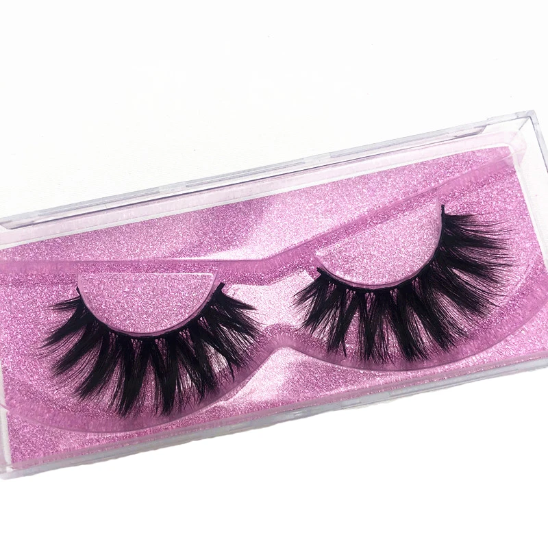 Wholesale vendor cheap price 3D faux mink eyelashes with custom logo eyelash case