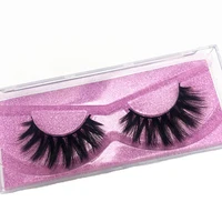 

Wholesale vendor cheap price 3D faux mink eyelashes with custom logo eyelash case
