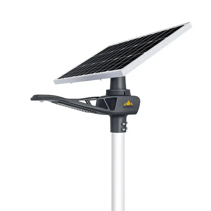 INTEFLY Original Factory 30W 40W 50W 60W LED Solar Street Light High Lumens Mobile APP Control Solar Power Urban Street Lights