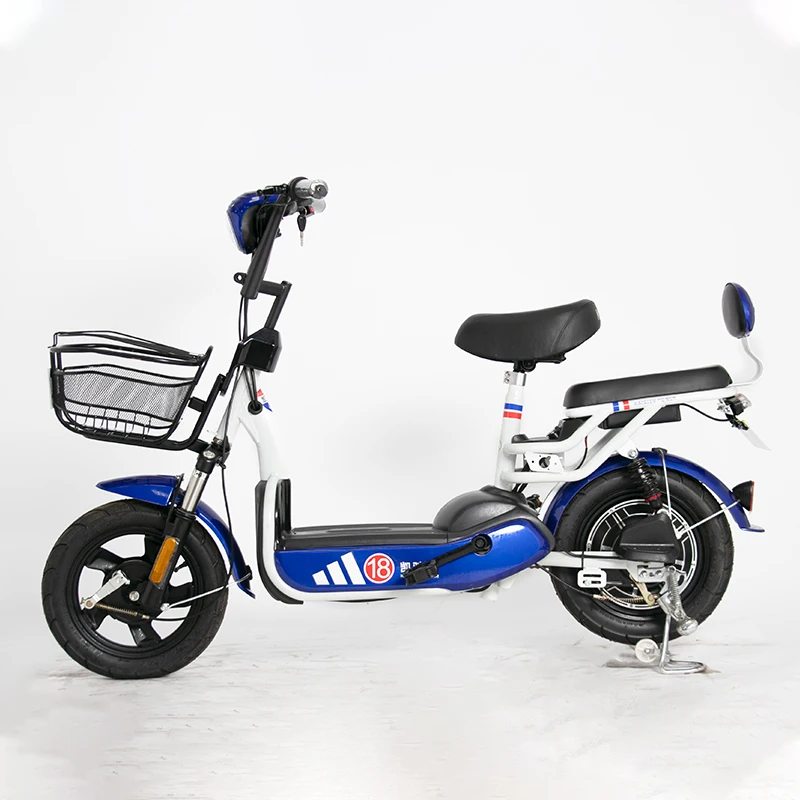 

22inch electric moped equipped with 12Ah lead-acid battery bicicleta electrica 3-speed shift electric city bike