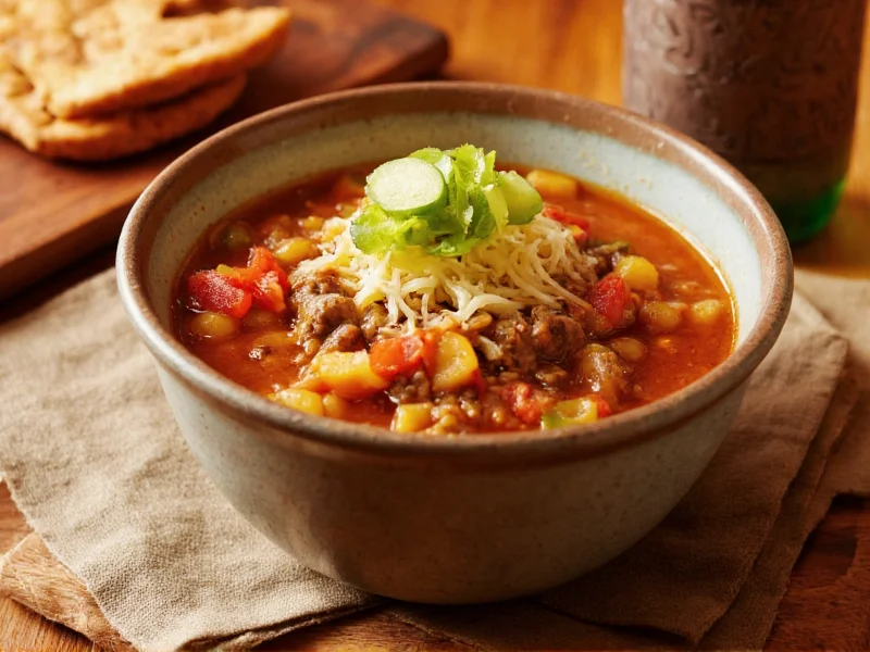 beef enchilada soup