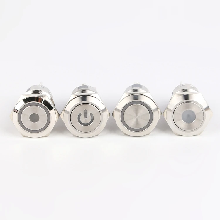 

8mm 10mm 12mm 16mm 19mm 22mm 25mm 28mm 30mm push button switch latching momentary illuminated waterproof buttons switches