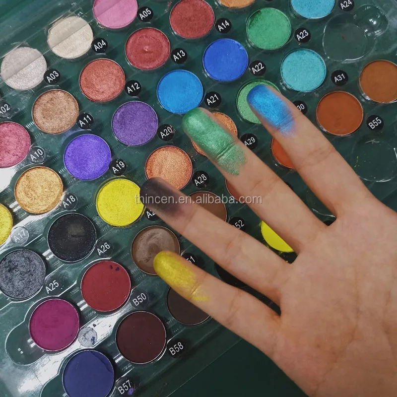 New Arrival Marble Paper Neon Eyeshadow Palette Eyeshadow Private Label