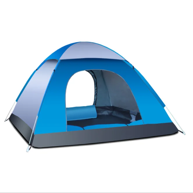 

Beach tent outdoor automatic speed open camping tent 3-4 people folding camping supplies