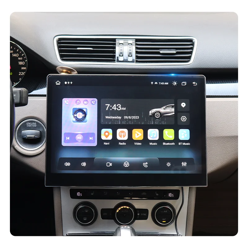 

Full Lamination 12.2 Inch Touch Screen Android 12 Panel Carplay Car Stereo Universal Android Multimedia Player Radio