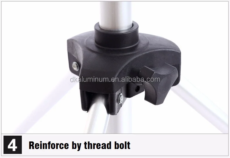 Aluminum Telescopic Light Holder Tripod Pole For Outdoor Camping