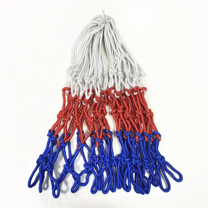 

Indoor/Outdoor Nylon Basketball Net Sports Equipment Ultra Heavy Duty Training Basketball Net, Customize color