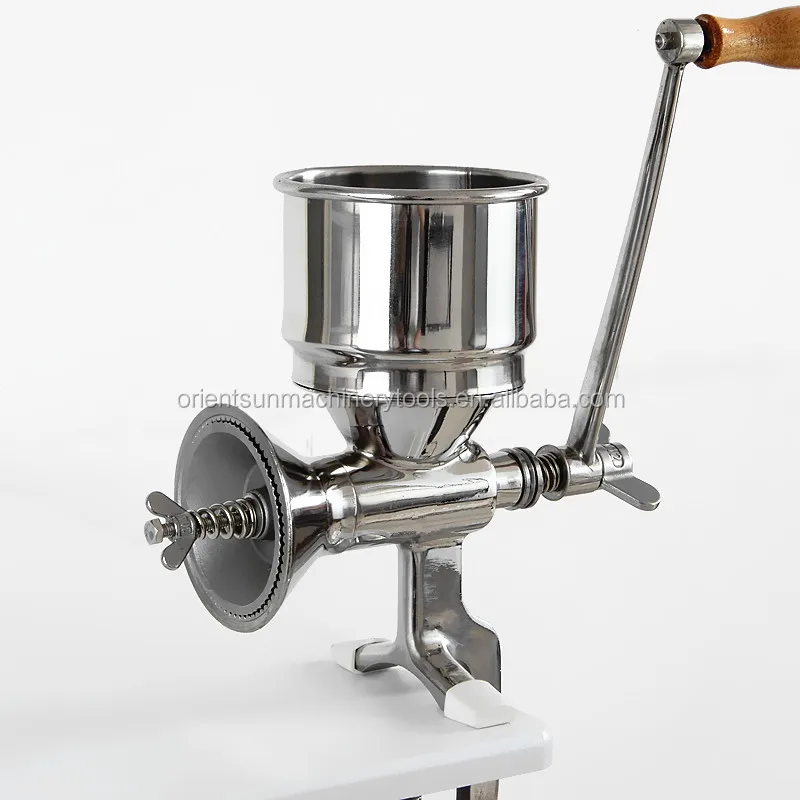 stainless steel home hand operated corn mill grinder for sale