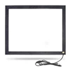 21.5 inch ir multi touch screen frame diy infrared touch screen overlay kit multi touch frame with glass for Open Frame Machine