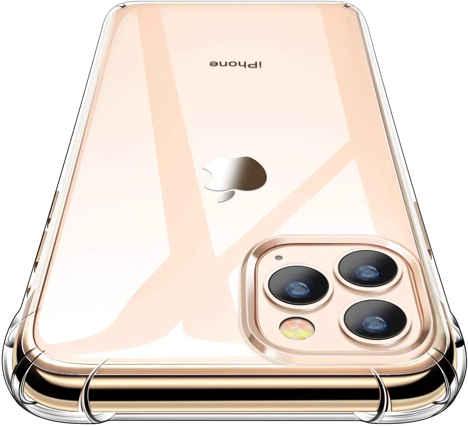 

Back Cover For iPhone SE 2020 Clear Case ShockProof TPU Bumper Case For iPhone SE2 Mobile Phone Accessories, Transparent