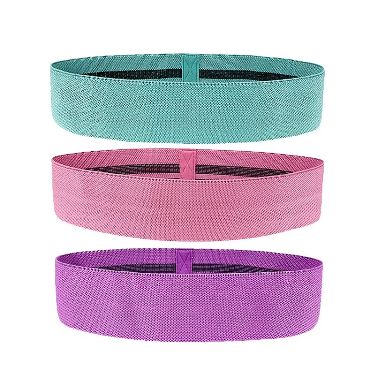 

gym fitness resistance bands loop fitness resistance power bands sets elastic resistance drawstring fitness belt, Blue,grey,purple,pink or customized