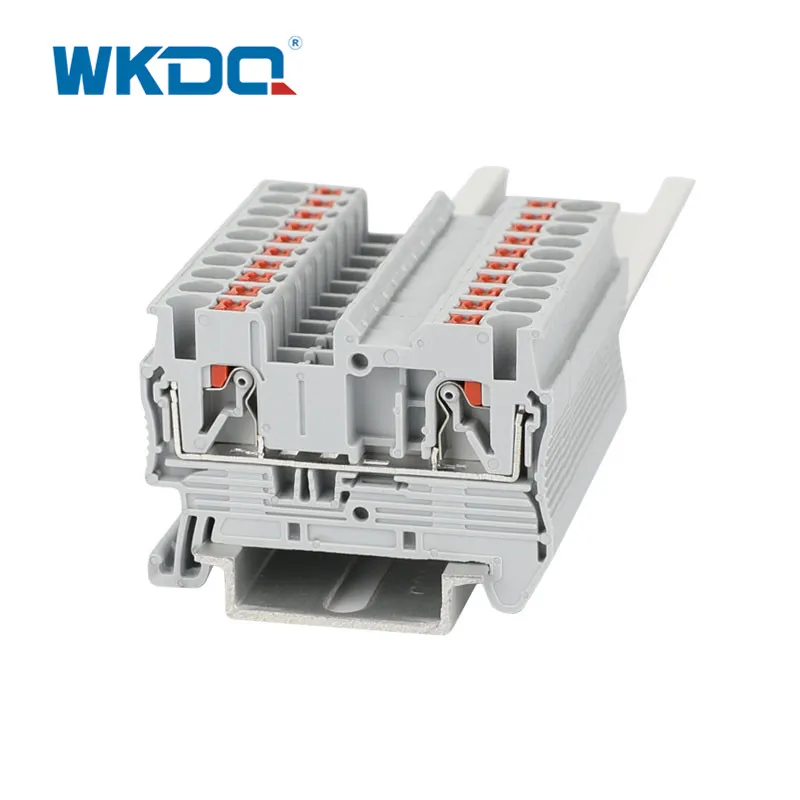 

PT 2.5 Electrical PT Push In Wire DIN Rail Terminal Block