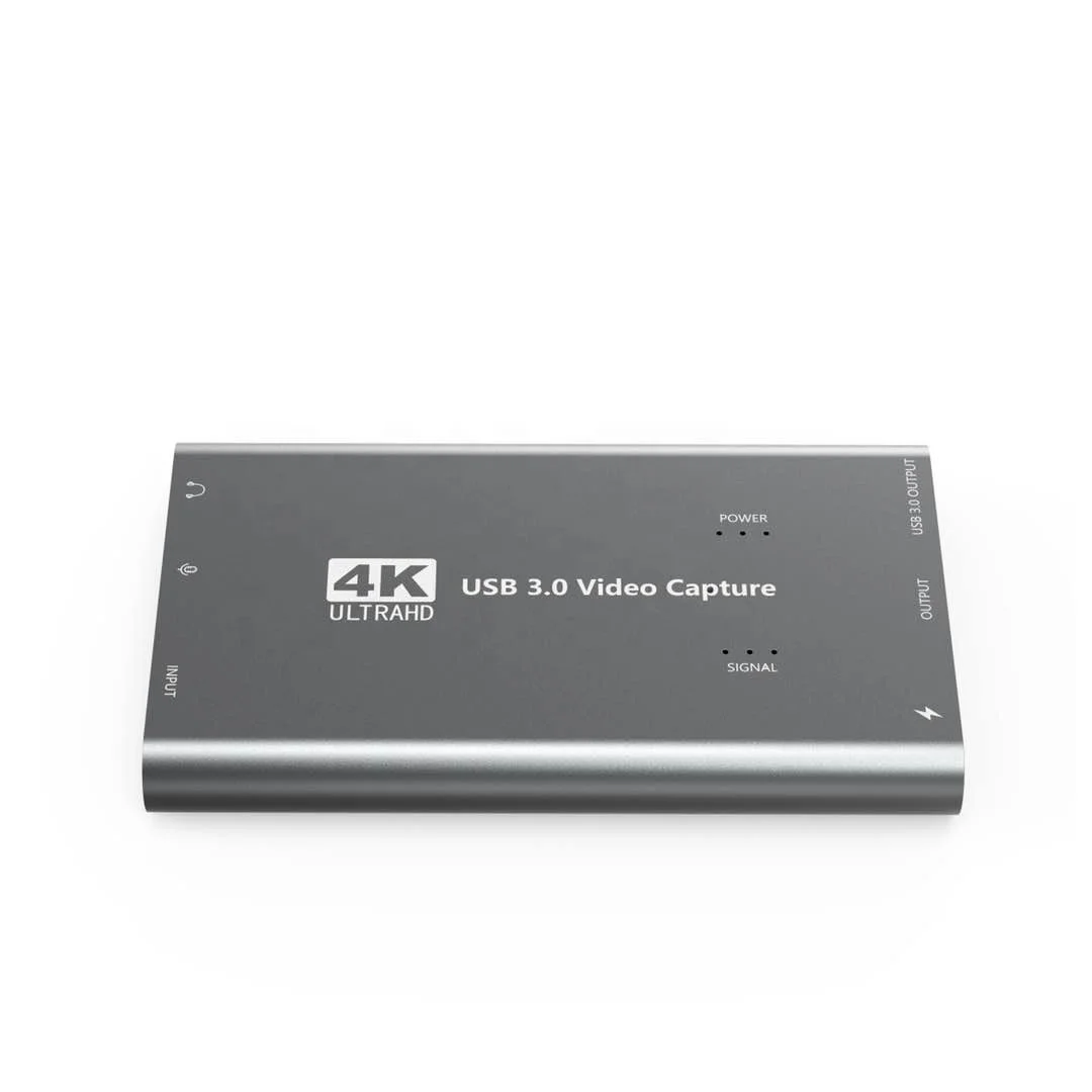 
USB 3.0 audio Video Capture HD 1080 60Hz for mobile phone/tablet/video camera cast screen and audio to your PC and record by PC 