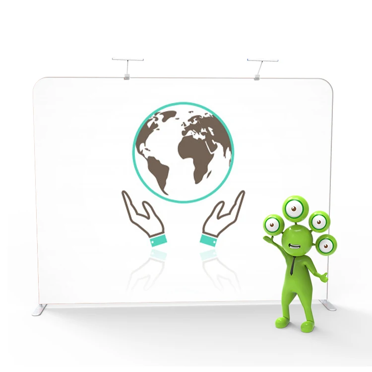 

Tool free easy assemble advertising display adjustable backdrop stand, Customized