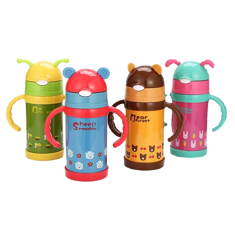 

MIKENDA Children kids stainless steel water bottle for kids drink