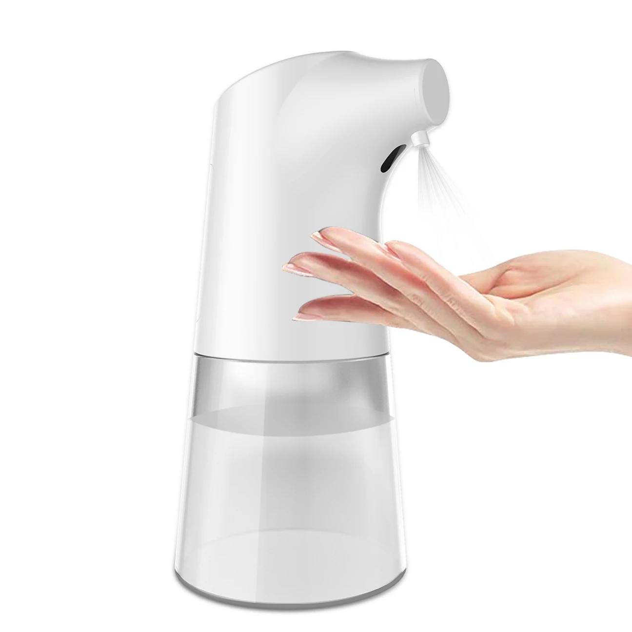 

baseus intelligent automatic liquid soap dispenser induction foaming hand washing device for kitchen bathroom (without liquid)