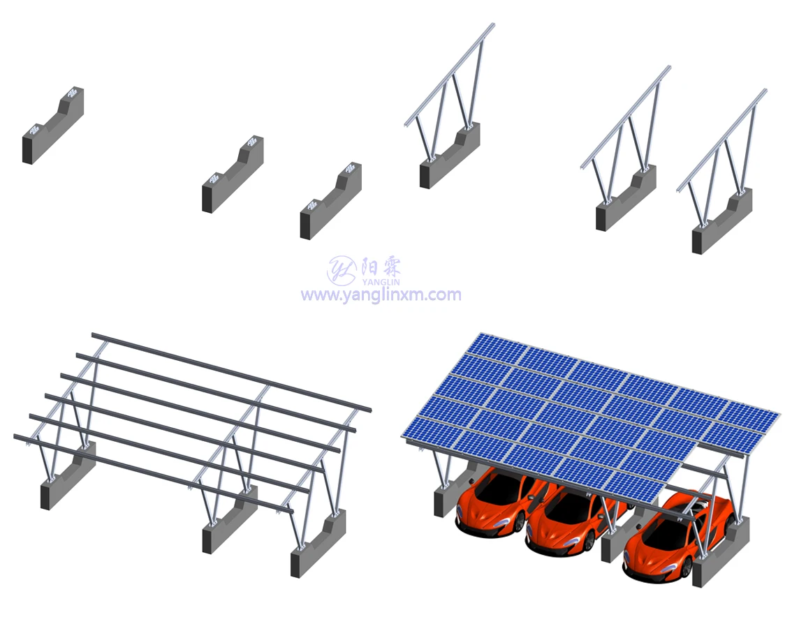 Solar Photovoltaic Car Port Buy Solar Carport,Solar Canopy,Solar Car Park Product on
