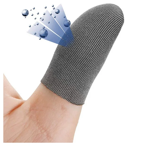 

Breathable Anti-Sweat Thumb touch mobile gaming finger sleeve