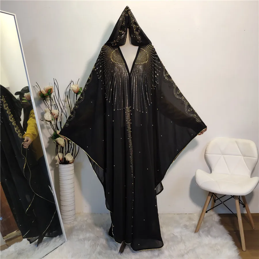 

Modern Fashion Islamic Clothing Turkey Evening Dresses Luxurious Diamond Dress Abaya Kaftan Muslim Dress Islamic Clothing, As show