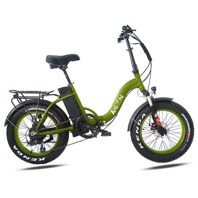 

ANLOCHI High performance durability long range electric bike folding 1000W fat tire ebik electric bike bicycle